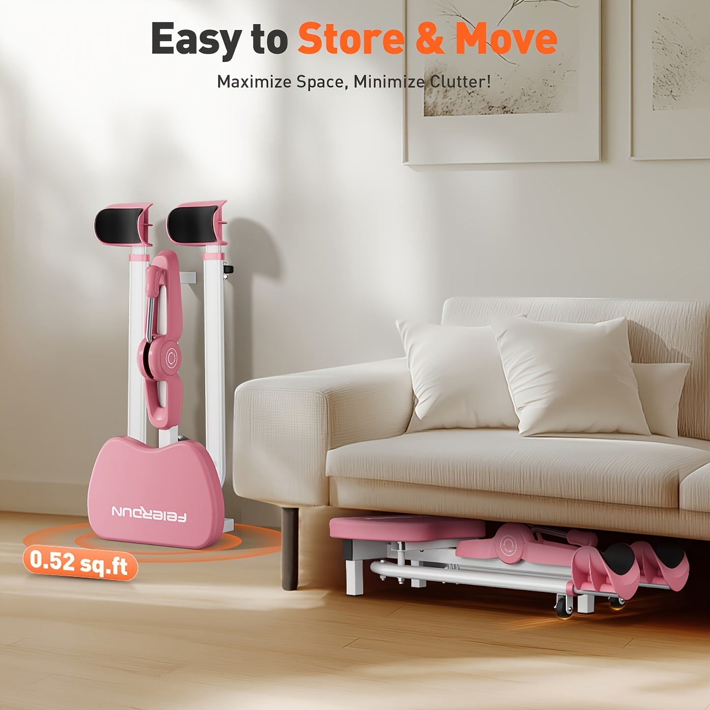 Adjustable Stainless Steel Leg Stretcher 6 Levels Adjustable Stainless Steel Leg Stretcher Machine - Split Machine for Flexibility Training, Leg Stretching, Body Stretching, Fitness Workout, Perfect for Adults or Teens