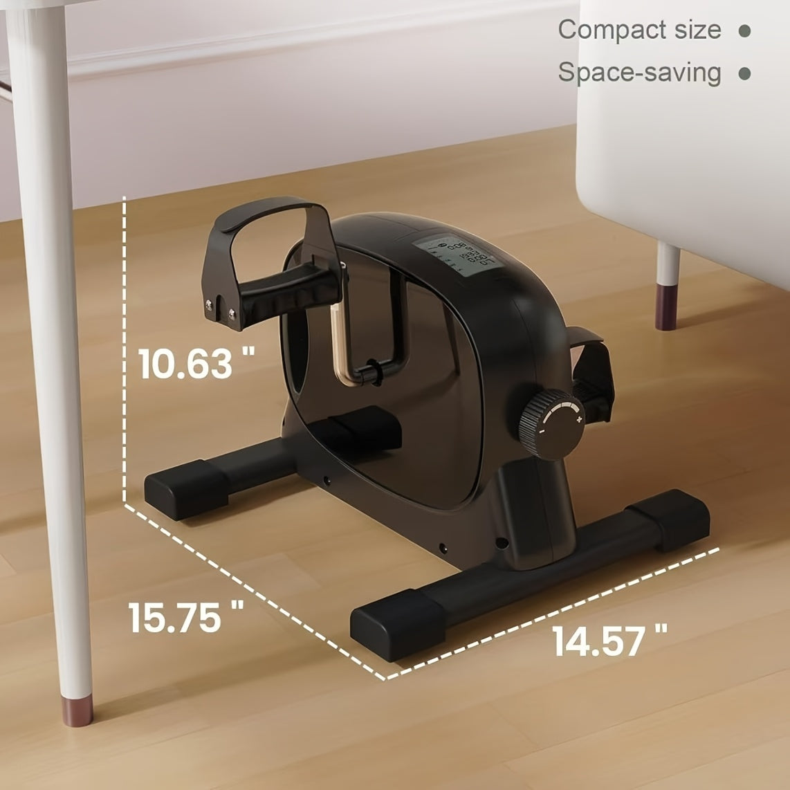 Cyclace Exercise Bike Stationary 330 Lbs Weight Capacity- Indoor Cycling Bike With Comfortable Seat Cushion, Tablet Holder, Gift For Parents\u002FSeniors