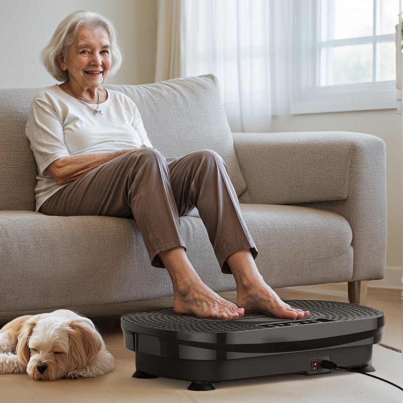 Multiple Modes Vibration Plate Multiple Modes Whole Body Vibration Plate Exercise Machine - Multifunctional Shake\u002FVibration Plate - Home Fitness Device for Lymphatic Drainage, Power Plate Vibration Platform for Toning & Wellness