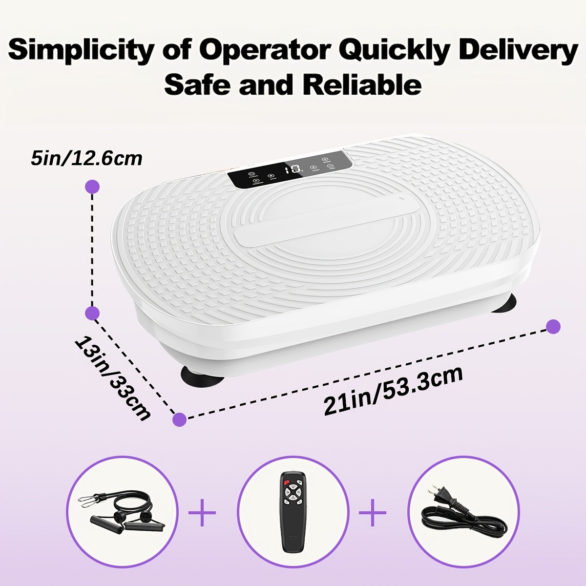 Multiple Modes Vibration Plate Multiple Modes Whole Body Vibration Plate Exercise Machine - Multifunctional Shake\u002FVibration Plate - Home Fitness Device for Lymphatic Drainage, Power Plate Vibration Platform for Toning & Wellness